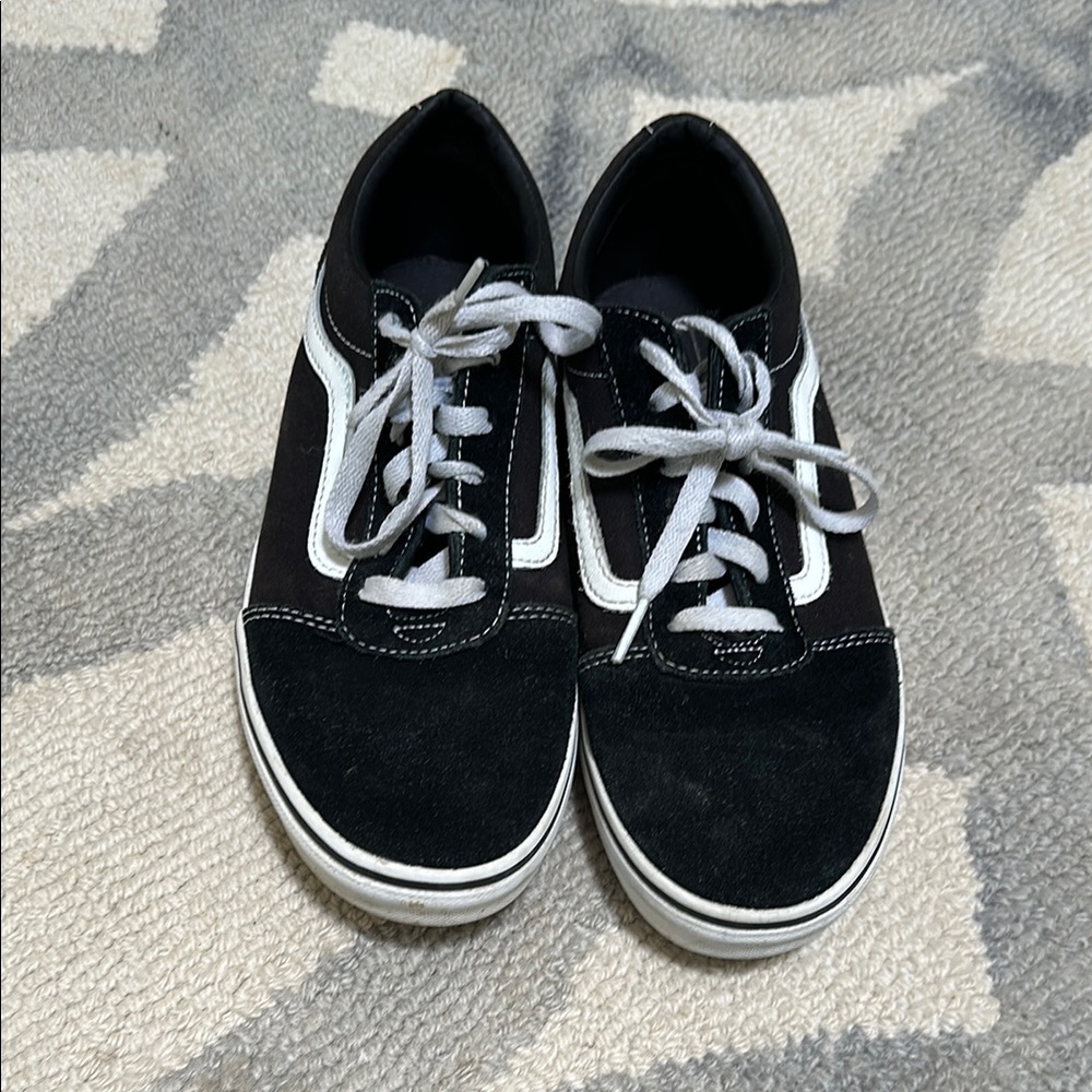 Vans Kids Sneakers Black and White